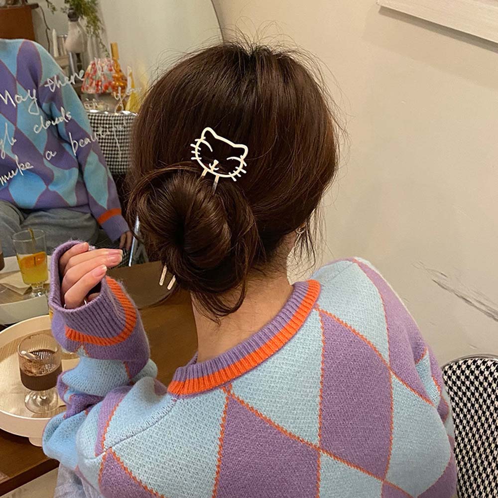 Somedayzl กิ๊บติดผมรูปแมวน่ารักสําหรับผู้หญิง