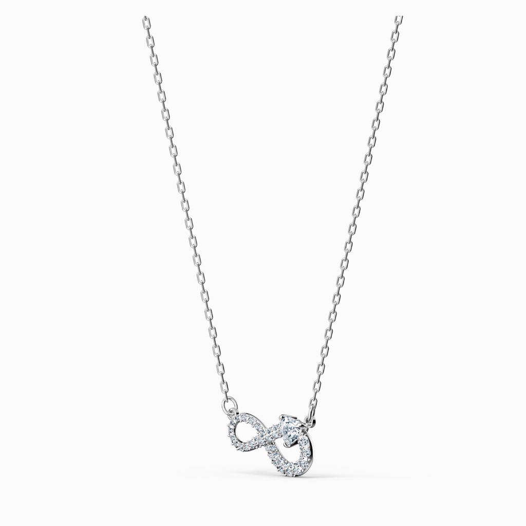 THAI S สร้อยคอ  แท้  Infinity endless necklace สร้อยคอพร้อมจี้ผู้หญิง ของแท้ 100%