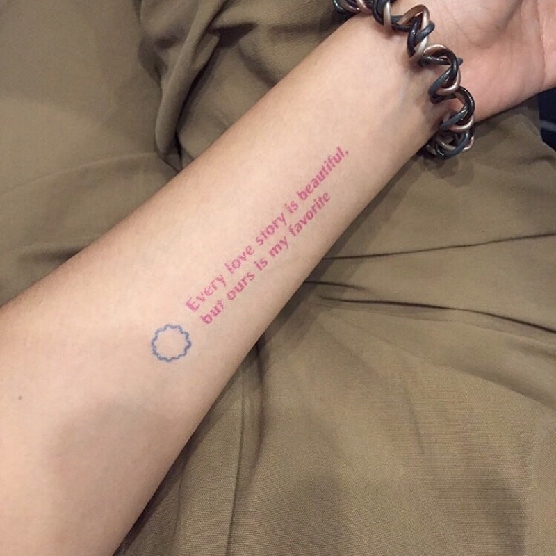 Tattoo Set สติ๊กเกอร์แทททู ซ้อมก่อนสักจริง  | a cat in my tummy
