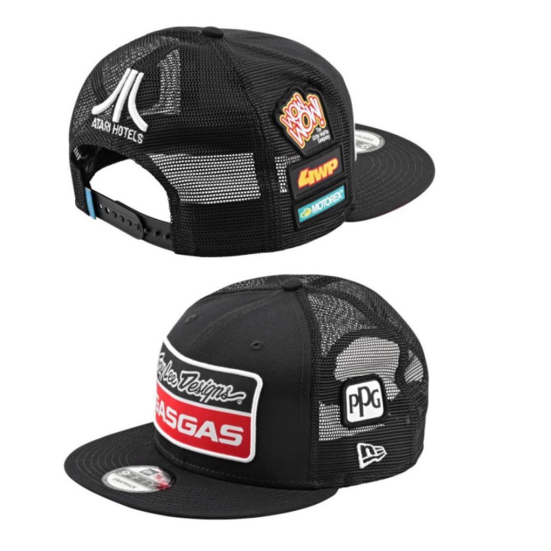 Topi TLD GASGAS Troy Lee หมวกแก๊ป ผ้าตาข่าย ปรับได้ สําหรับผู้ชาย ผู้หญิง เหมาะกับการเล่นกีฬาวิบาก 2021