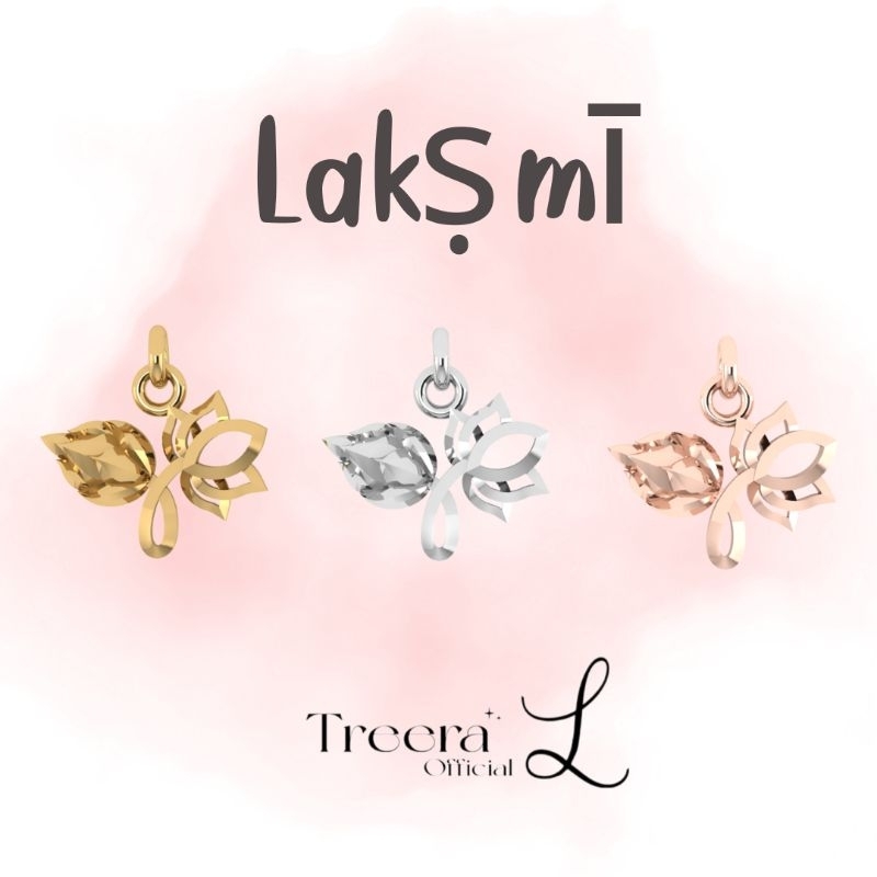 Treera-ชาร์มพระแม่ลักษมีเงินแท้ / จี้พระแม่ลักษมีเงินแท้