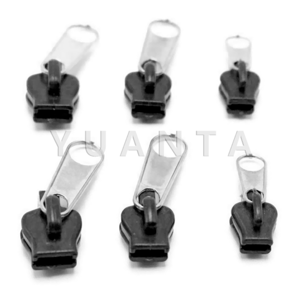 Yuanta หัวซิปกระเป๋า ชุดซิปซ่อม  มี 6 ชิ้น/เซต เปลี่ยน 3สี Zipper Head