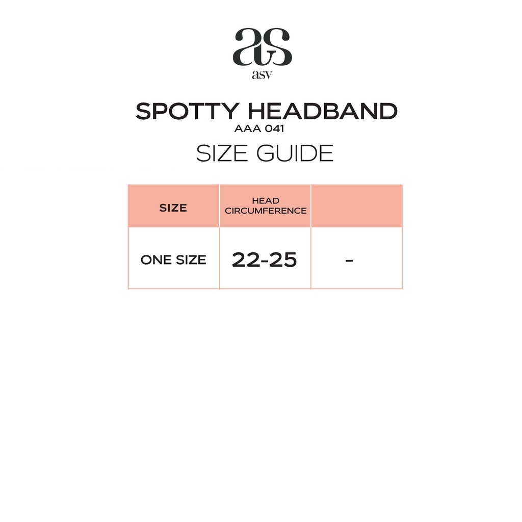 [asv pf21] Spotty Headband ที่คาดผม ลายวัว