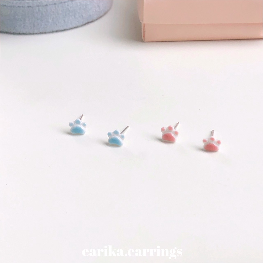 earika.earrings - ต่างหูเงินแท้ S92.5 (เจาะ) เหมาะสำหรับคนแพ้ง่าย - คอลเลคชั่นต้นเดือนธันวาคม 2021 (2)