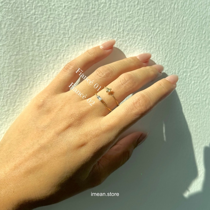 imean.store - Fiancé rings | แหวนประจี้ gem เล็กๆ