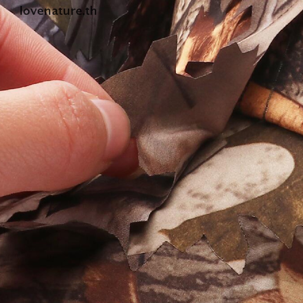 [lovenature] หมวก ลายพรางทหารยุทธวิธี พร้อมไบโอนิค ใบไม้ พราง หมวกแขวน หมวกกลางแจ้ง [TH]