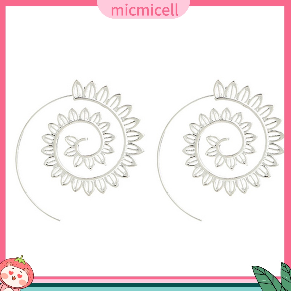 (micmicell) ต่างหูทรงหยดน้ำเครื่องประดับแฟชั่นสำหรับสตรี
