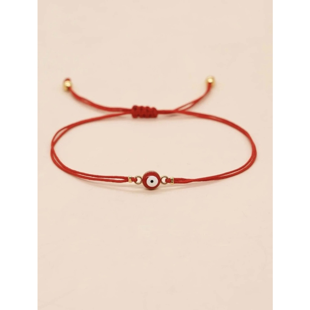 mini red Evil eye Nazar eye  bracelet กำไลมงคล ปกป้องผู้สวมใส่ ความสัมพันธ์ H101