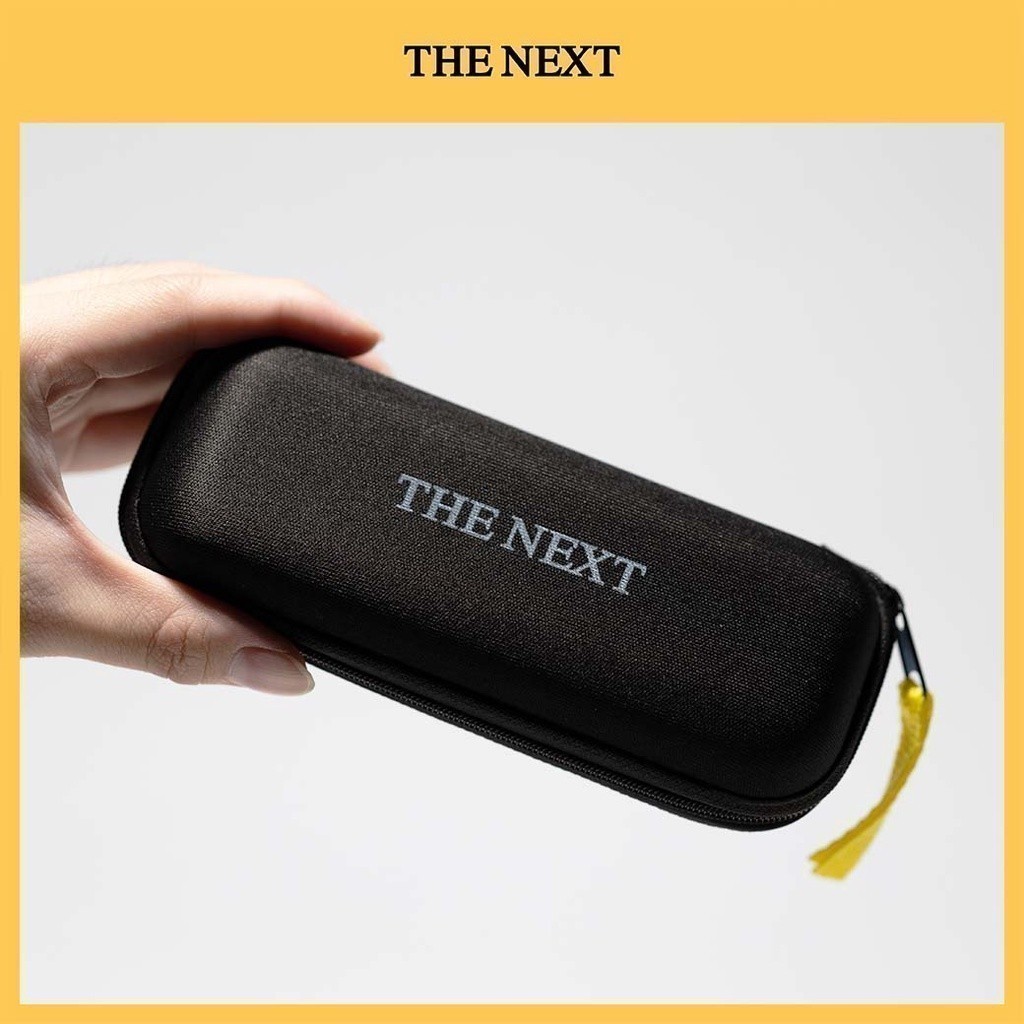 กล่องแว่น THE NEXT ชนิดผ้า สกรีนลาย รุ่นพิเศษ