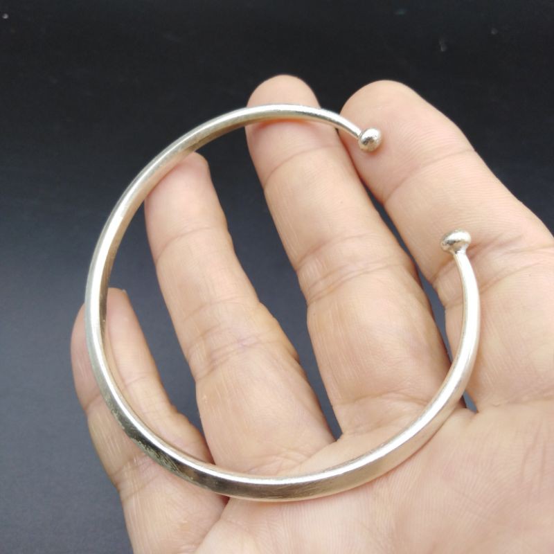 กำไลข้อมือเงินแท้​950​