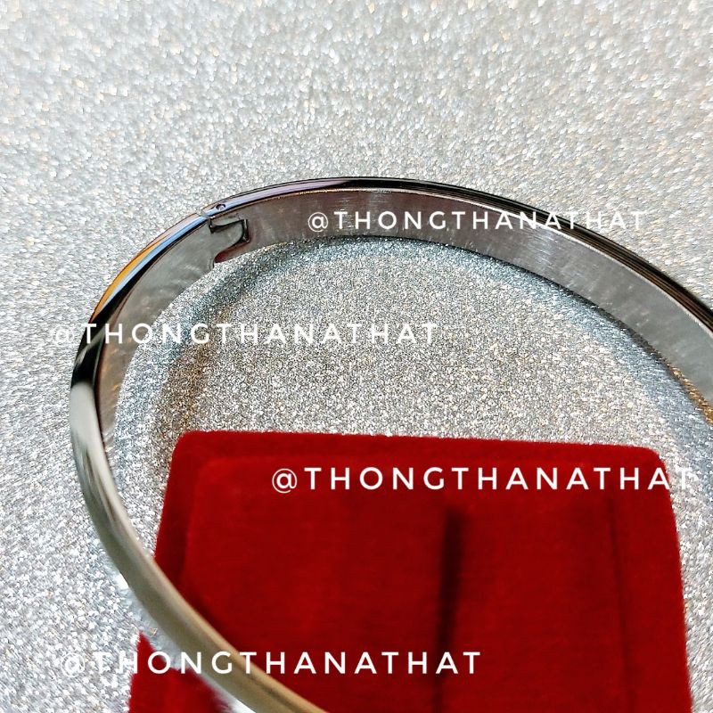 กำไลโอม กำไลพระพิฆเนศ เทพเจ้าแห่งความสำเร็จ ** หน้าเล็ก 6 mm.**