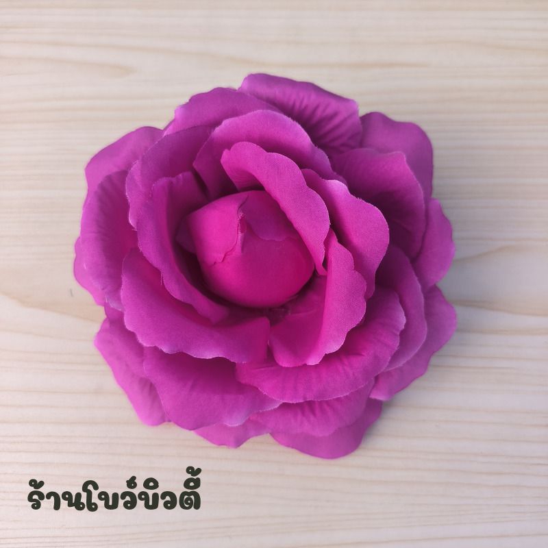 กิ๊บดอกกุหลาบ กิ๊บติดผมดอกไม้ เครื่องประดับผมนางรำ พร้อมส่ง