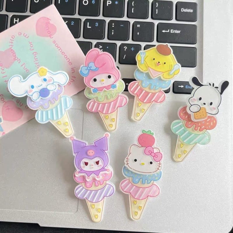 กิ๊บติดผม sanrio คู่ละ 20 บาท (1คู่ = 2 ชิ้น)