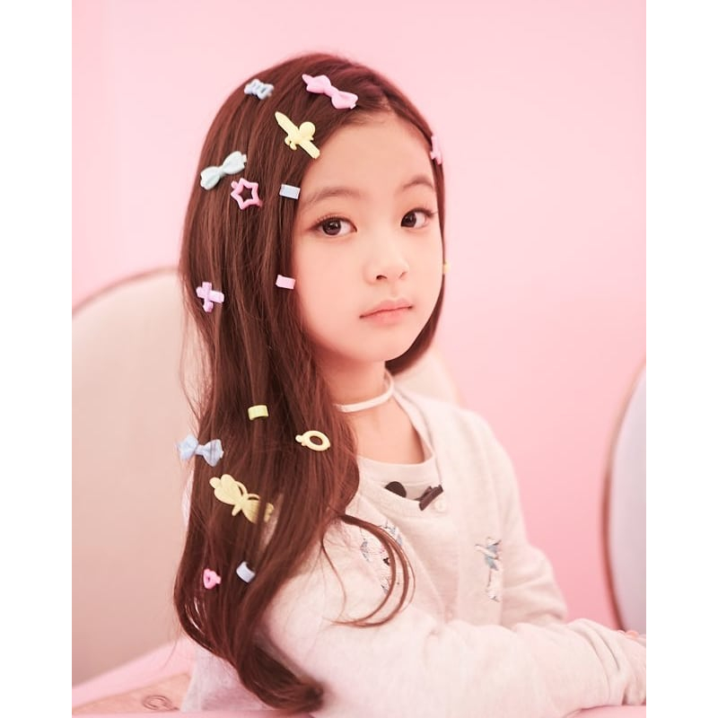 กิ๊บติดผม กิ๊บวินเทจ ยุค90 หลากสี  ‍ ‍  ลายการ์ตูน + กิ๊บพลาสติกติดผม