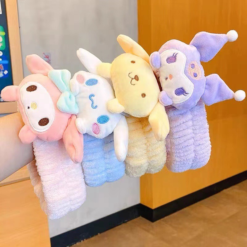 กิ๊บติดผม รูปตุ๊กตาการ์ตูน Cinnamoroll Sanrio Kuromi น่ารัก สองด้าน เครื่องประดับ สําหรับผู้หญิง
