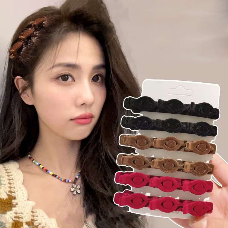 กิ๊บติดผม แบบถัก ลายน่ารัก สไตล์เกาหลี เหมาะกับของขวัญวันเกิด สําหรับนักเรียนหญิง