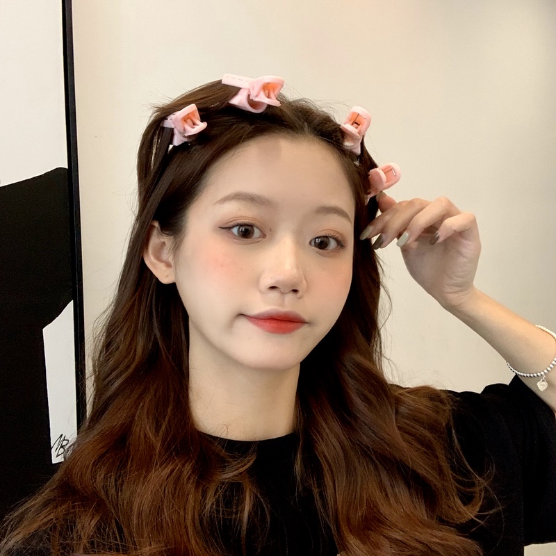 กิ๊บติดผมหน้าม้า แบบท่อ ดัดผม ปุย กิ๊บจัดแต่งทรงผม ใหม่ ที่ม้วนผม ||||