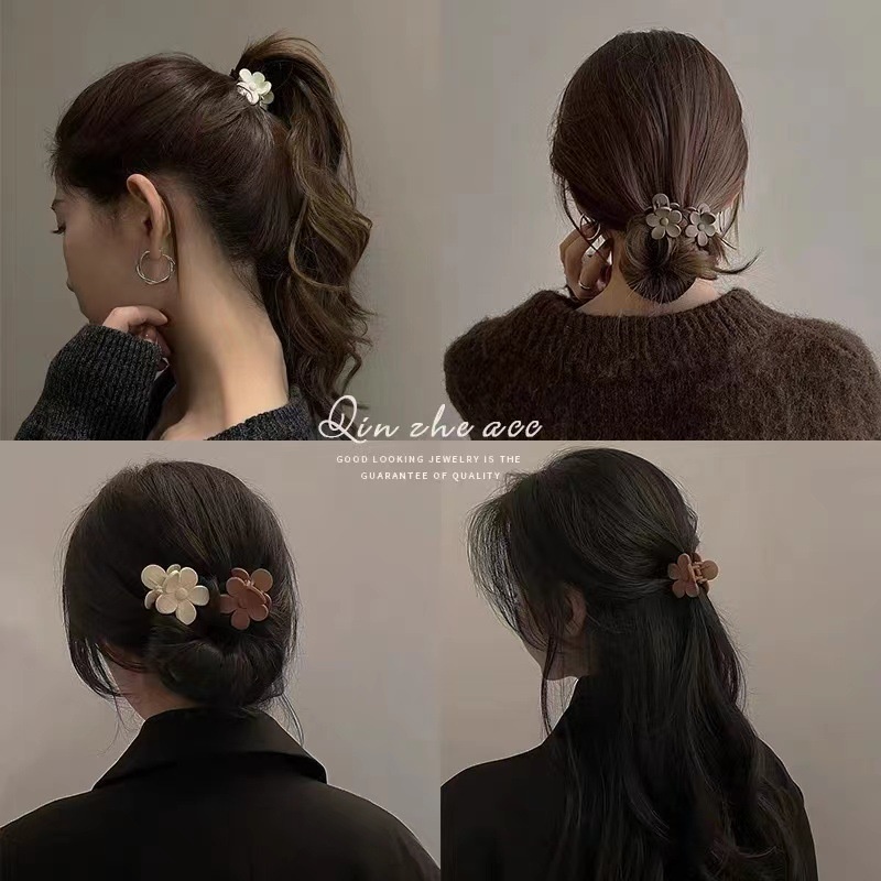 กิ๊บติดผมหางม้า ขนาดเล็ก ระดับไฮเอนด์ สไตล์เกาหลี สําหรับผู้หญิง