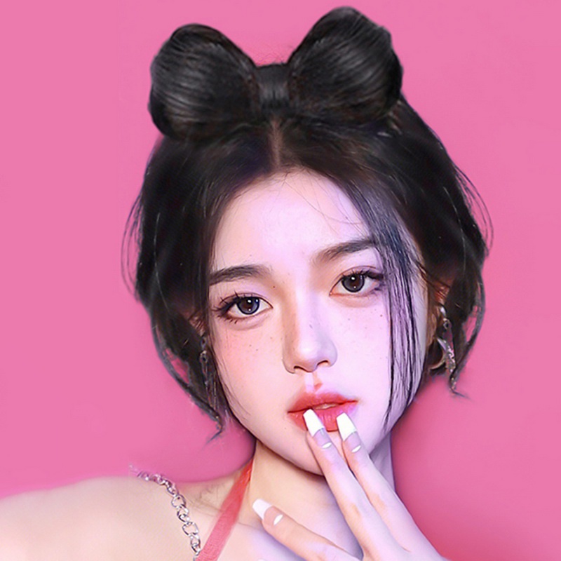 กิ๊บติดผมหางม้า ประดับโบว์ หรูหรา สไตล์วินเทจ สําหรับผู้หญิง