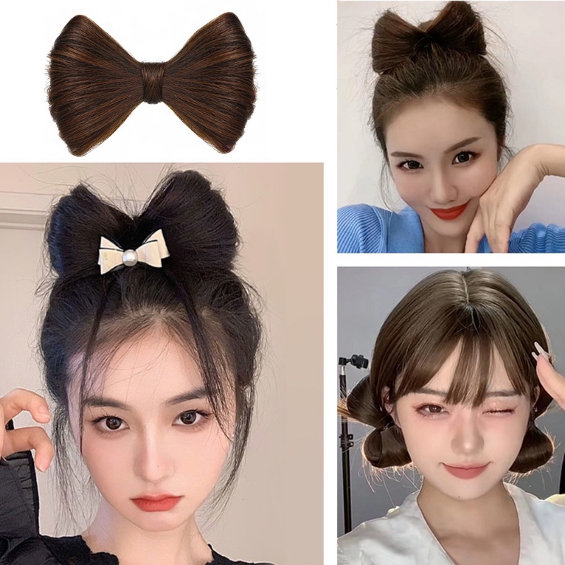 กิ๊บติดผมแฟชั่น ประดับโบว์ สไตล์เกาหลี Y2k 3 สี