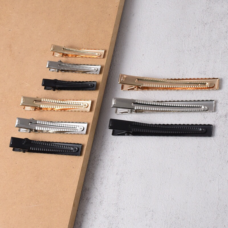 กิ๊บปากเป็ด 4,5.5 cm กิ๊บติดผม พร้อมส่ง เลือกขนาด และ สีได้ ราคา/1ชิ้น