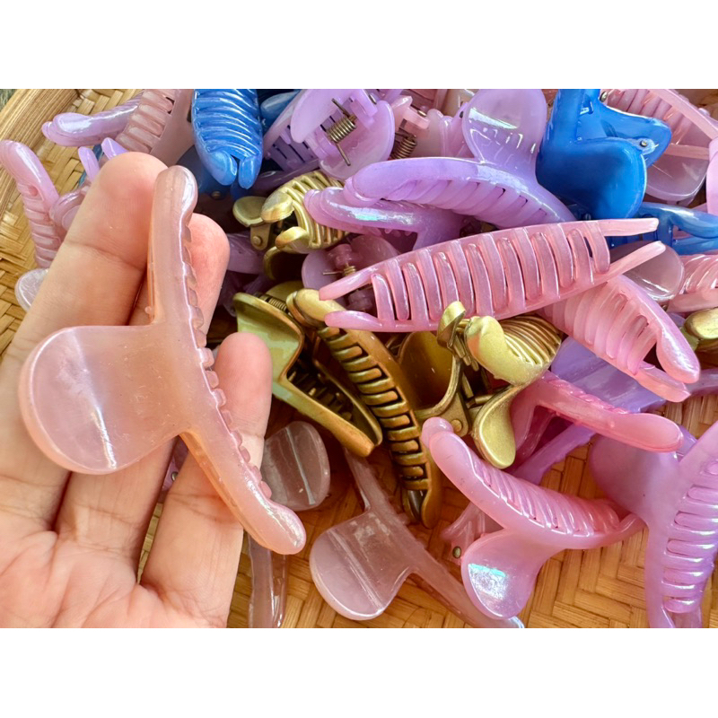 กิ๊บหนีบผม สีสันสดใส สไตล์เกาหลี อะคริลิค