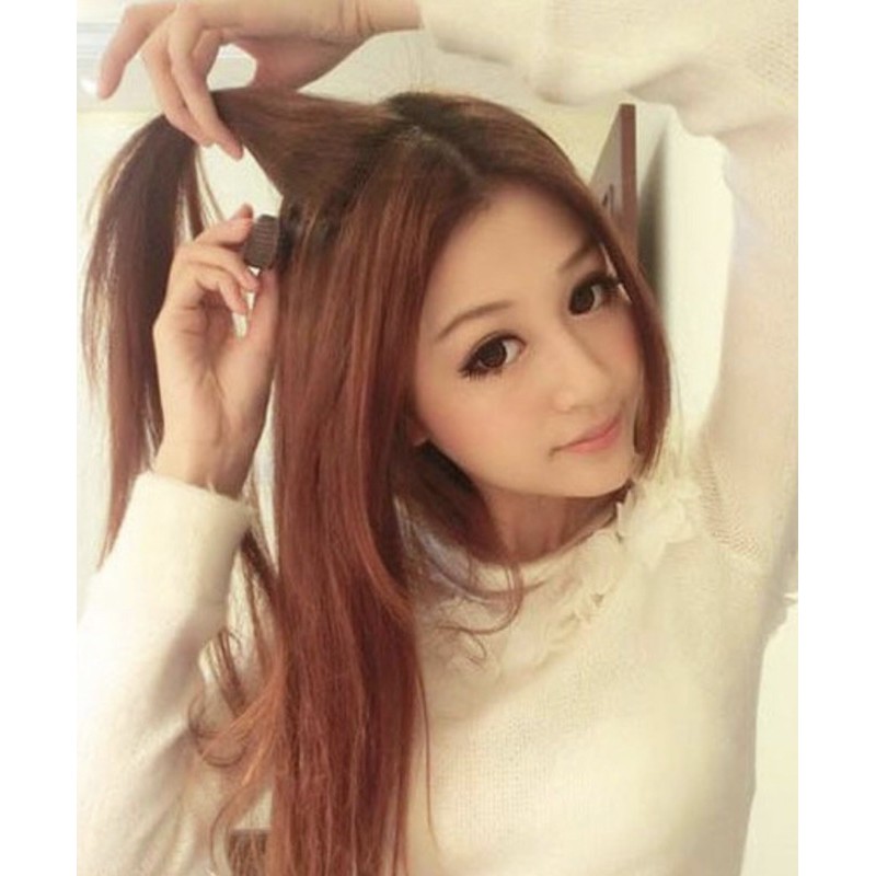 กิ๊ปเพิ่มวอลุ่มให้เส้นผมดูพองมีวอลุ่มเฉพาะจุด แบบเจ้าหญิงPrincess Bump Volume Velcro Up Tool รหัสh-13