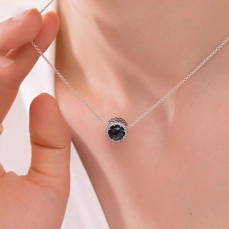 ของแท้พร้อมส่งจากไทย Pandora ของแท้ Pandora necklace Ocean star cat eye แพนโดร่า ของแท้ 100%