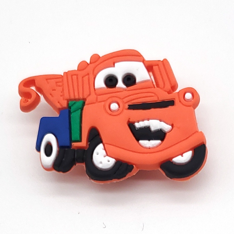 ขายดี jibbitz หมุดติดรองเท้าแตะ crocs หลากสี สําหรับตกแต่งรถยนต์ DIY 1 ชิ้น