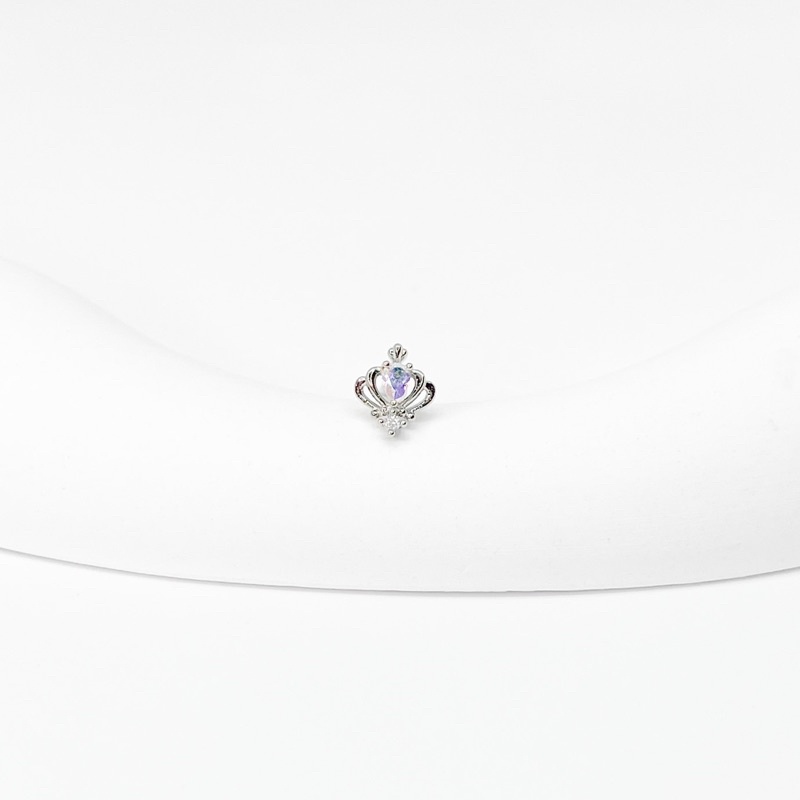 จิวหูเกาหลี ก้านแสตนเลสเกรดเครื่องมือแพทย์ Surgical Stainless Steel no.244_245
