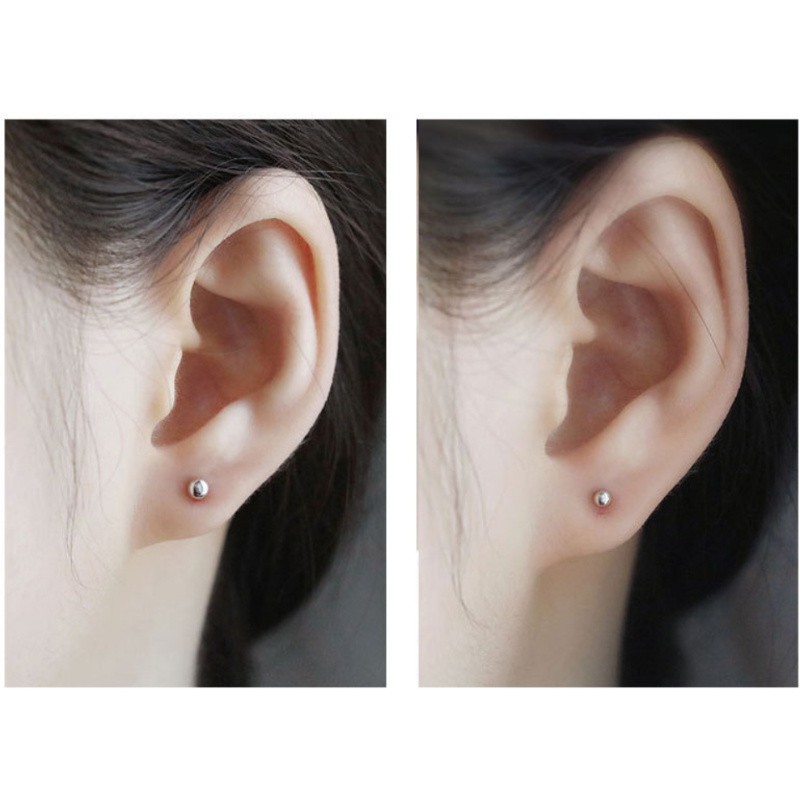 ต่างหูเงิน หมุดเงิน silver 925 (ราคา 1 คู่)
