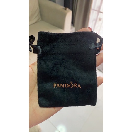 ถุงผ้า pandora สีขาว สีดำ