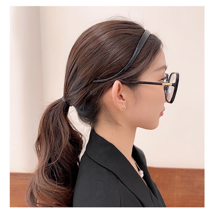 ที่คาดผมอะคริลิค แบบบาง กันลื่น สีโปร่งใส สําหรับแว่นตากันแดด จํานวน 1 ชิ้น