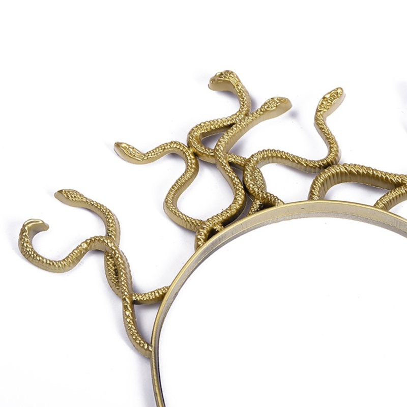 ที่คาดศีรษะ เครื่องแต่งกายคอสเพลย์ รูปงู Medusa เหมาะกับวันฮาโลวีน