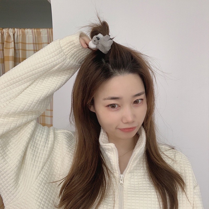 น่ารักโคอาล่ากิ๊บตุ๊กตาเครื่องประดับฤดูใบไม้ร่วงและฤดูหนาวคลิปสามมิติเรียบ-Krismile.th