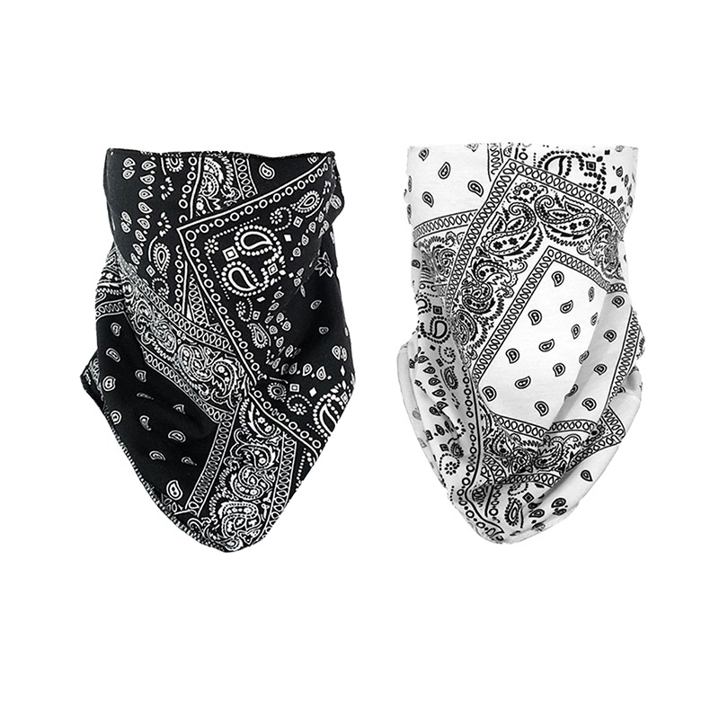 ผ้าบัฟ สไตล์เกาหลี   ลาย paisley มีที่เกี่ยวหู กันแดดกันฝุ่น✨ YKD