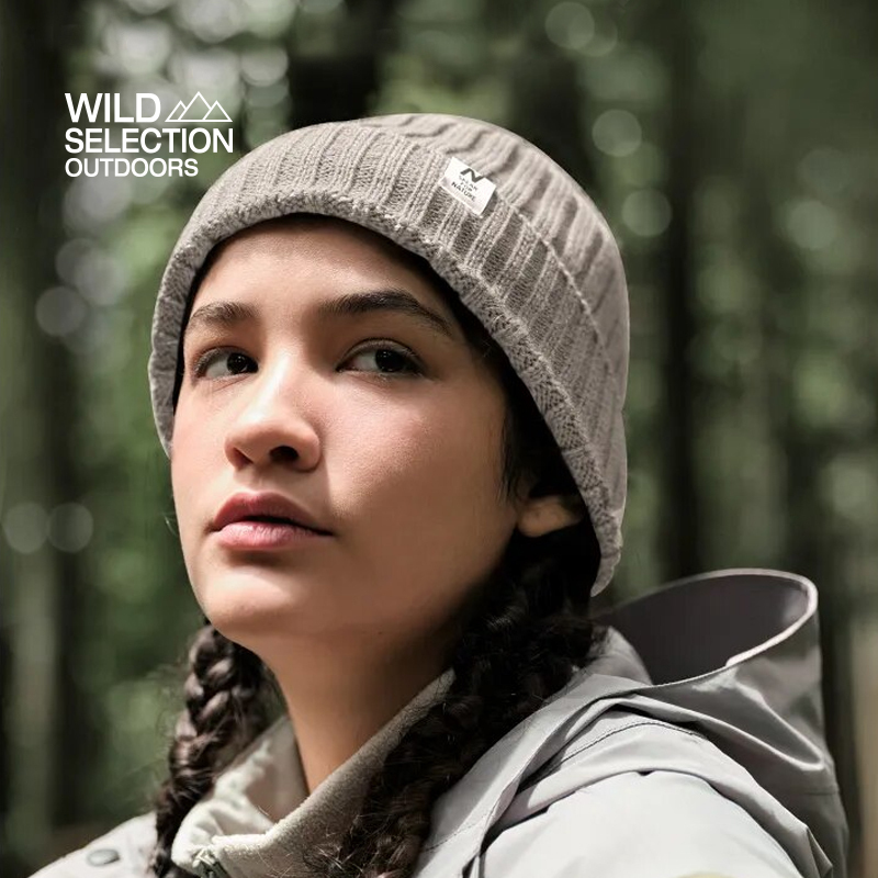 [พร้อมส่ง ] Naturehike หมวกไหมพรม ขนสัตว์ [✅แท้ประกันศูนย์] Wool warm knitted hat CYY2341LF018