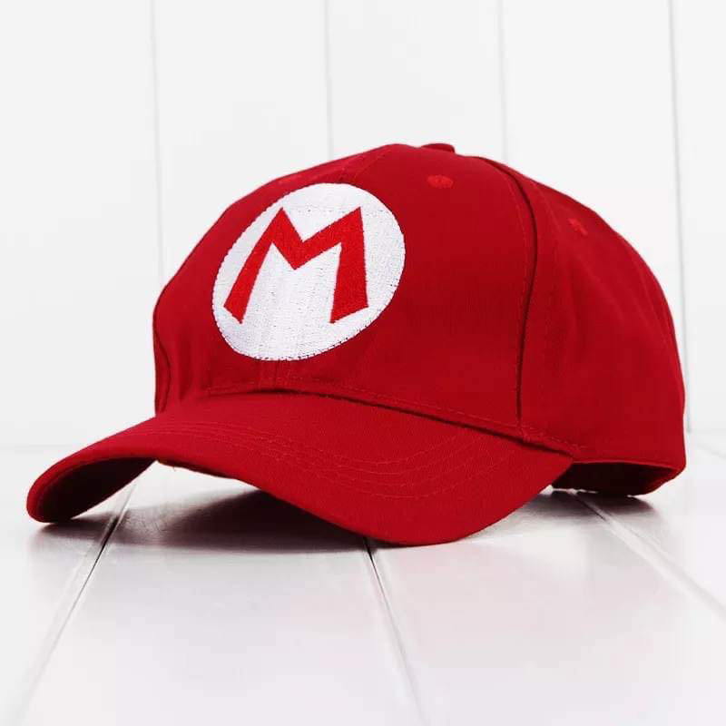 ( พร้อมส่ง ) หมวกกันแดด Mario cap มาริโอ้ ลุยจิ หมวกปาร์ตี้ ของขวัญ น่ารัก