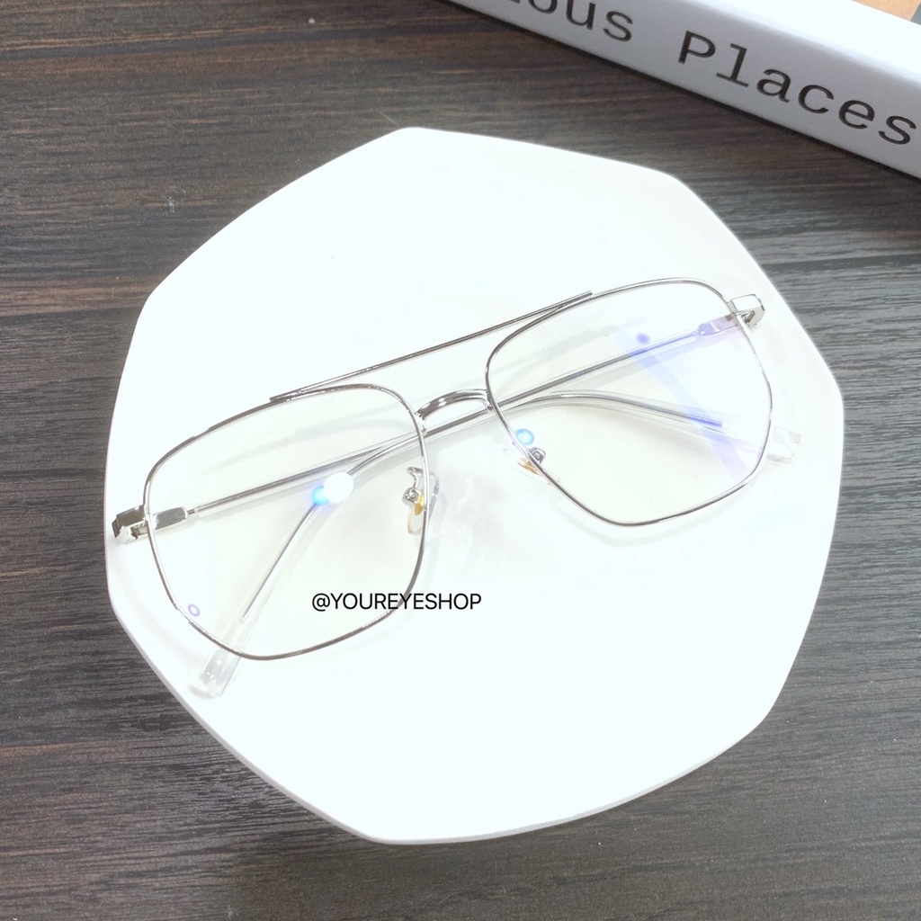 [พร้อมส่ง] แว่นสายตาสั้น แว่นกรองแสง แว่นตากรองแสงสีฟ้า รุ่น 3353