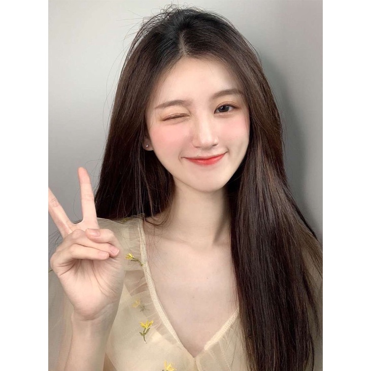 (พร้อมส่ง)  แฮร์พีชผมตรง แพผมตรง 50cm 60cm หนา 160กรัม สวยเป็นธรรมชาติ ไม่บาง