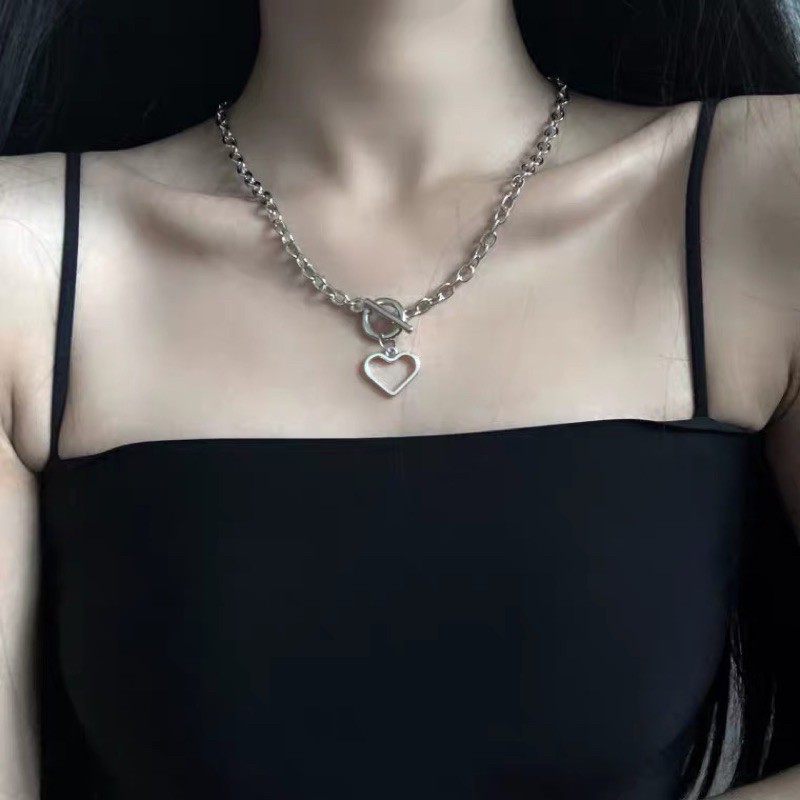 (พร้อมส่ง/2สี) สร้อยคอโลหะผสมไททาเนียม 2020 ใหม่สไตล์ยุโรป