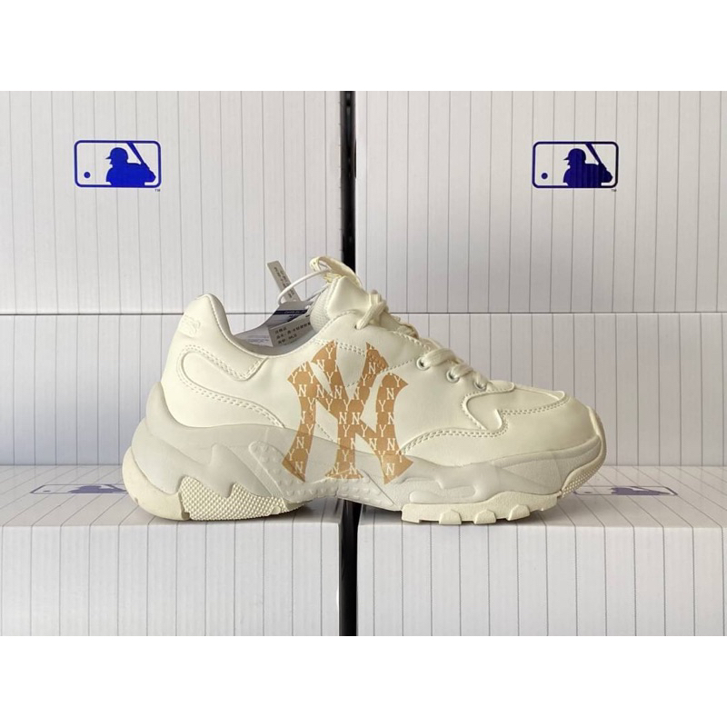 (พร้อมส่งมีวิธีตรวจสอบสินค้า พร้อมกล่อง MLB แท้ชัวร์  ช้อป เกาหลี (BigBall Chunky)มี36-45