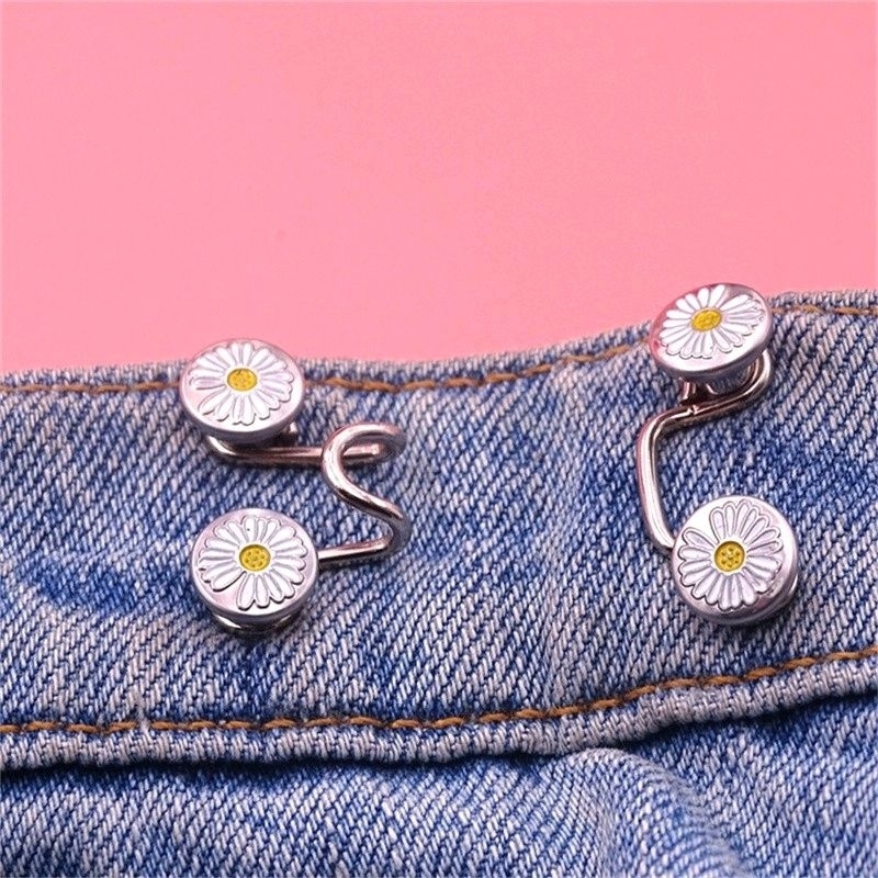 พร้อมส่งร้านไทย ตะขอปรับเอว กระดุมปรับกางเกง ตะขอ DIY มี 2 แบบ (Pimluck)