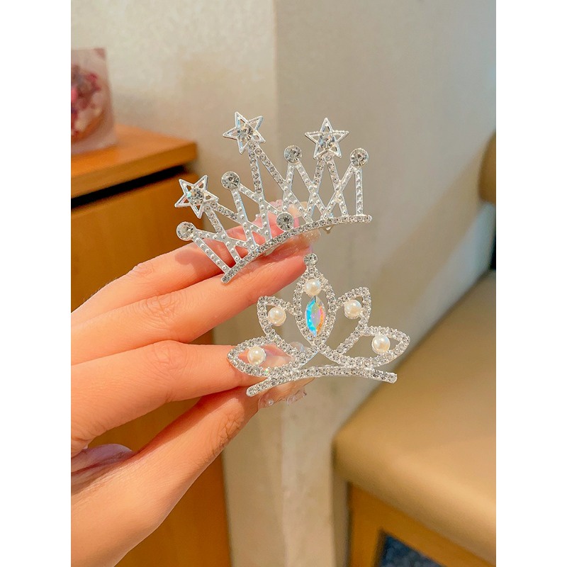 มงกุฎเจ้าหญิง มงกุฎ รัดเกล้า หูฟังวันเกิด สําหรับเด็กผู้หญิง