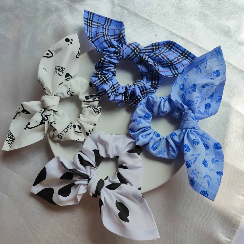 ยางรัดผม ( knot) แบบมีโบว์สวยๆ พร้อมส่ง