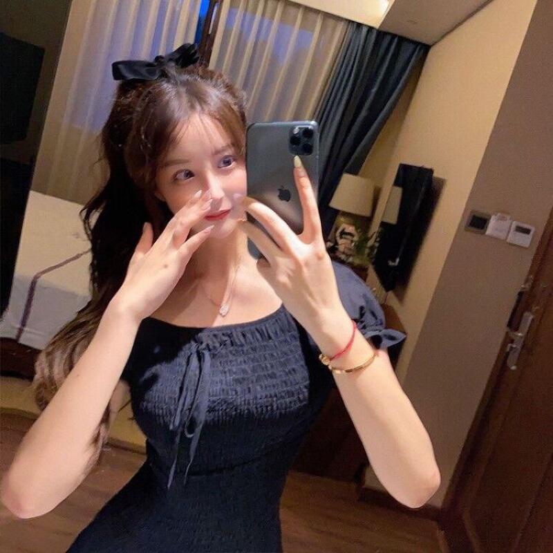 ยางรัดผม แต่งโบว์ ที่มัดผมจัดแต่งทรงผม ดีไซน์เก๋ สไตล์เกาหลี เครื่องประดับผู้หญิง
