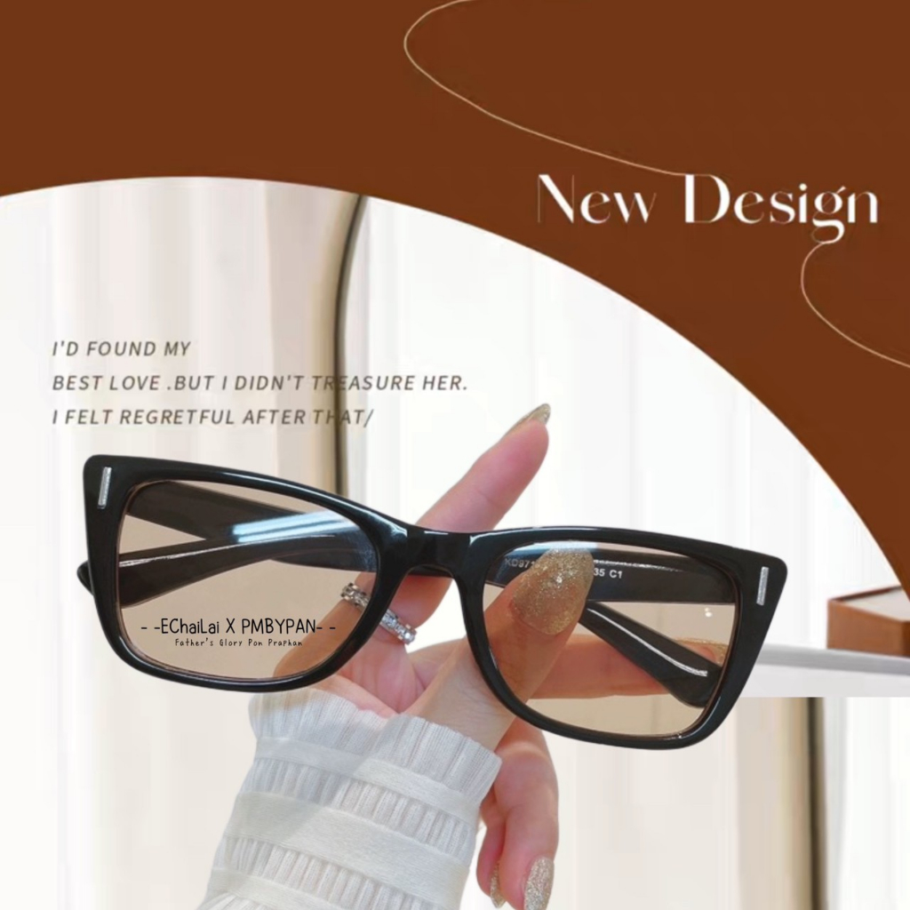 รุ่นDro373 รวมสีมินิมอล GM Brand Sunglasses Retro Black Eyewear มินิมอล แว่นกันแดดUv400 แฟชั่น