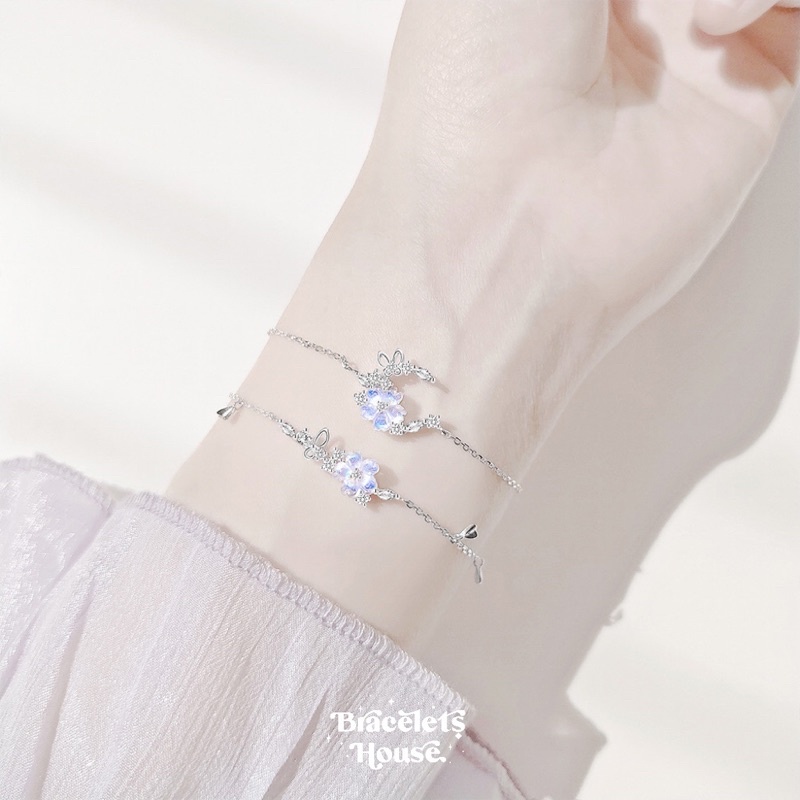 ลด 200.- ใส่โค้ด 30WOW44  สร้อยข้อมือเงินแท้ Blossom   ส่งฟรี EMS !