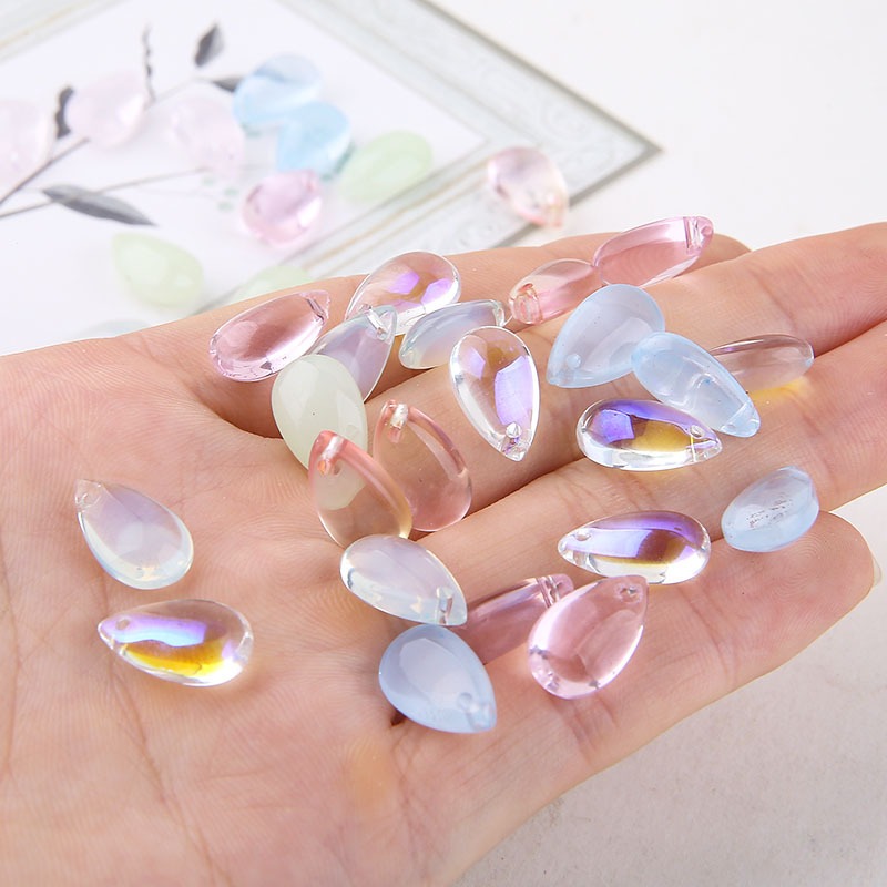 ลูกปัดแก้ว รูปดาวห้าแฉก สีทอง สําหรับทําเครื่องประดับ แฮนด์เมด Diy จํานวน 20 ชิ้น