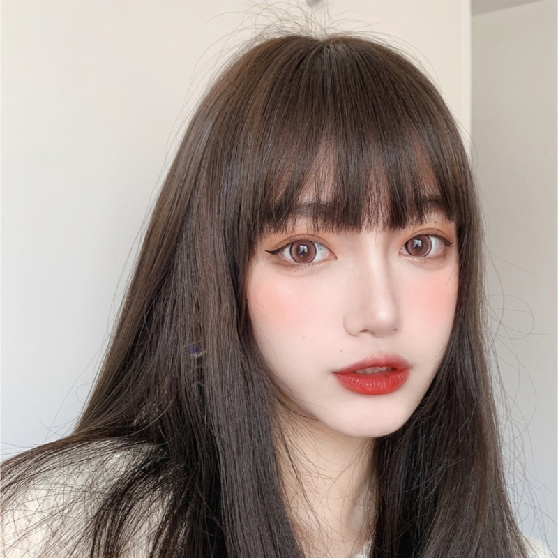 วิกผมหน้าม้าเล็ก วิกผมต่อผมปลอม กิ๊บติดผมจริง